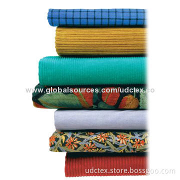 Azo-free Cotton Corduroy Fabric with 58 Inches Width, 6/8/11/16/21W Strips and Optional Stretch